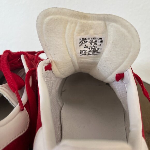 Adidas Gazelle Red Suede - Picture 3 of 5